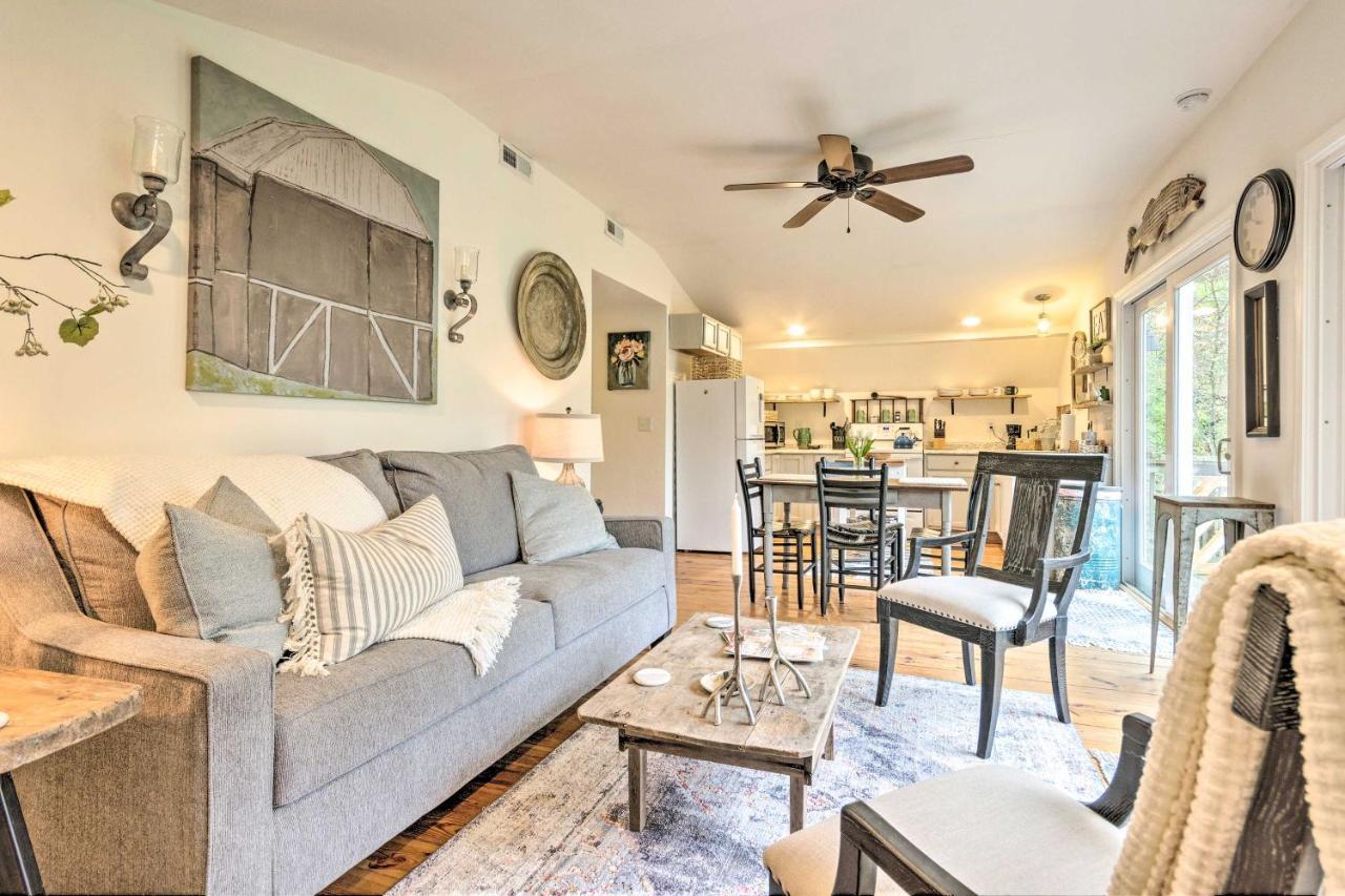 Modern Farmhouse Duplex By Stream, 4 Mi To Boone! 블로잉 롹 외부 사진