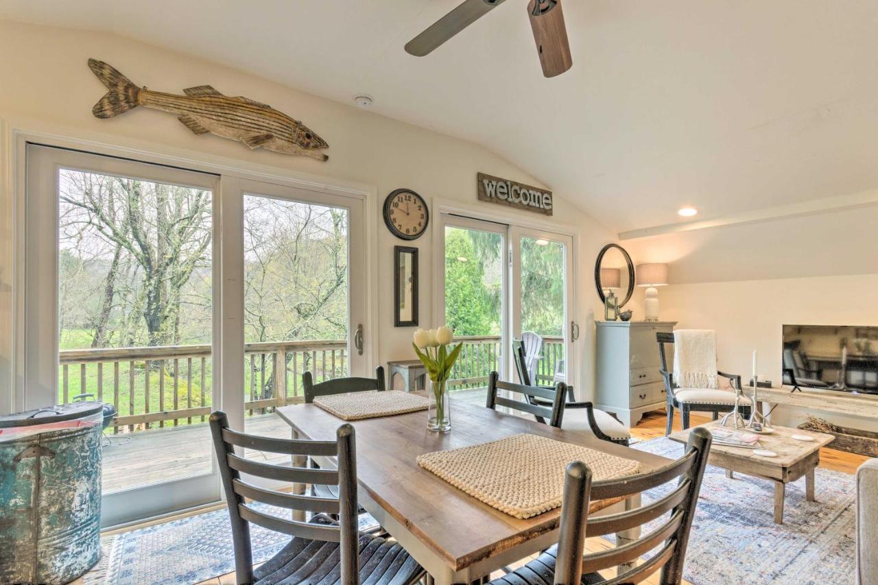 Modern Farmhouse Duplex By Stream, 4 Mi To Boone! 블로잉 롹 외부 사진