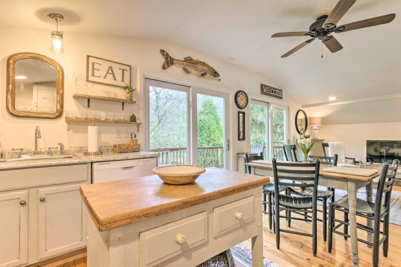 Modern Farmhouse Duplex By Stream, 4 Mi To Boone! 블로잉 롹 외부 사진